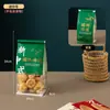 Nova bolsa de pão estilo chinês com fecho de arame, bolsa de cozimento para pão, pão de forma fatiado, croissants, biscoitos e bolsa de embalagem para pão