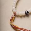 Jade blanco bodhi especificaciones 7*9 hombres y mujeres con el mismo estilo amantes casual versátil moda madera texto cuentas pulsera