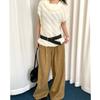 Cinturón ancho de alta gama estilo coreano retro para mujer con vestido de gamuza y jeans, cinturilla para la cintura, cinturón versátil