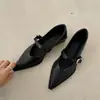Zapatos de Mujer Chuyuji de Punta Fina Poco Profundos Estilo Francés 2026 Primavera Nuevos Elegantes Estilo Dulce Fresco de Socialité Ins