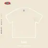 Conjunto de Ropa de Verano para Hombre Estilo Americano Marca de Moda Color Sólido Camiseta de Manga Corta Holgada de Peso Pesado Shorts Deportivos para Exteriores para Hombre.