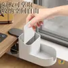 Caixa de Armazenamento Criativa para Celular de Mesa, Porta-Copo Multifuncional, Suporte de Mesa com Clipe para Uso Doméstico e no Escritório