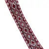 Cinta de jacquard bordada étnica de 2.0 cm a 4.5 cm para accesorios para el cabello, tocados, accesorios para ropa de actuación, cinturón de embalaje para cajas de regalo