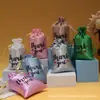 Bolsa para Resaca Transfronteriza Spot Bolsa de Regalo para Fiesta Vacaciones Bolsita de Embalaje para Joyería Dorada y Plateada Bolsa de Satén con Cordón Cordón Bolsita Estampada