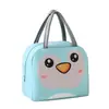 Bolsa de gelo spot isolamento térmico bolsa de almoço desenho animado portátil bolsa para refeição fofa bolsa lancheira de animal de estimação bolsa para manter fresco tecido Oxford espessado