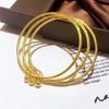 Tienda de oro con el mismo brazalete de tres generaciones tres generaciones tres generaciones para mujer anillo de arena de oro vietnamita moda Joker brazalete feliz de segunda generación venta al por mayor