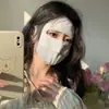 Mascarilla Protectora Solar Facekini para Mujer, Parasol Anti-UV Integral, Mascarilla Protectora Solar Fina de Seda de Hielo para Verano