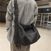Ins Bolso Cruzado de Hombro Único de Marca de Moda Estilo Japonés para Estudiantes Universitarios Bolsa de Clase Simple de Gran Capacidad Informal para Viajes de Moda para Hombres y Mujeres