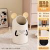 Bote de Basura Hogar Nuevo Creativo Dibujos Animados Bote de Basura Sala de Estar Dormitorio Baño Alto Valor de Color Cubo de Almacenamiento de Basura Lindo