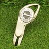 Nuevos suministros de golf, horquilla Guoling, herramienta para divot de golf, horquilla de bola de metal multifuncional/marcador de bola/marcador