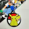Pokemon Pokemon Esfera de Elfo Pikachu Pato Keda Rana Maravillosa Semilla Llavero Colgante de Coche Giratorio
