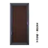 Ventana con Persianas Huecas Integradas de Vidrio Único de Aleación de Aluminio con Control Magnético Sin Taladrar para Baño Cocina Apertura Hacia Adentro