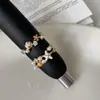 Anel Aberto Estrela do Mar Flor Concha Pérola Zircônia Design de Nicho Feminino Tendência de Moda Versátil Anel Anel