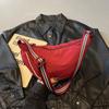 Bolso de Lona Texturizado de Alta Gama para Mujer 2026 Nuevo Diseño de Nicho Bolso Cruzado Casual Otoño e Invierno Bolso Dumpling para Viajes
