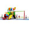Equipo de Diversión de Juguete de Plástico Transfronterizo Columpio Combinado para Patio al Aire Libre Tobogán Exterior para Niños