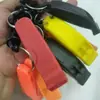 Silbato de Doble Frecuencia para Acampar al Aire Libre, Silbato de Rescate Ligero y Portátil de PP, Silbato de Supervivencia Integrado para Buceo y Situaciones de Emergencia