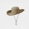 Chapéu de Verão Masculino Chapéu de Pescador Chapéu com Proteção Solar para Montanhismo Deserto Chapéu de Sol para Uso Externo Masculino Chapéu de Escalada Chapéu de Caminhada