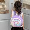 Superventas Nuevo Mochila Oxford con Carcasa Dura de Eva para Bebés de Jardín de Infancia para Niños y Niñas Caricatura de Caracol Linda Mochila