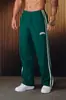 Pantalones Deportivos para Hombre YOUNGLA con Estampado de Retazos de Doble Raya, Pantalones Casuales para Gimnasio y Fitness, Pantalones de Cintura Media Rectos