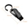 Clips Multifuncionales de Plástico para Cortinas, Pinzas para Ropa de Almacenamiento Giratorias, Clips para Sombreros, Pinzas para Ropa a Prueba de Viento, Ganchos para Calcetines