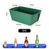Caixa de Cerveja Retangular Portátil Espessa de Plástico Caixa de Vinho KTV Cesta de Cerveja Caixa de Cerveja Caixa de Bar Balde de Gelo