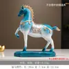 Nuevos Adornos de Caballo Estilo Chino, Artesanías para Decoración del Hogar, Adornos para Oficina, Sala de Estar, Entrada, Venta al por Mayor de Regalos para Inauguración de Casa y Apertura