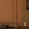 Persianas de Bambu, Alta Qualidade Feitas Sob Medida com Ganchos de Cobre, Estilo Chinês Retrô para Decoração de Sala de Chá e Pousada, Protetor Solar, Divisória Transparente, Janela Ajustável
