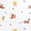 Capa para bolsa de roupas de algodão estampado, malha de algodão classe A para bebês, 300 peças, estampado, dupla face