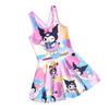 Nuevo Traje de Baño para Niñas, Tankini de una Pieza de Verano con Tirantes, Vestido de Baño para Niñas Jóvenes y de Edad Media, Ropa de Baño de Dibujos Animados de Princesa