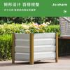 Zhi Xiao Parque al Aire Libre Rectangular Macizo de Flores Mantenimiento de Jardín Planta Maceta de Flores Paisajismo Enverdecimiento Maceta de Balcón Transfronterizo
