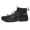 Zapatos de Rastreo de Ríos para Hombre de Talla Grande Transfronterizos, Zapatos de Senderismo y Ocio al Aire Libre, Zapatos de Senderismo y Pesca, Zapatos de vadeo sin cordones