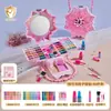 Cosméticos para niños Traje maquillaje lavable juguete bolso de mano princesa niña casa de muñecas regalo de cumpleaños