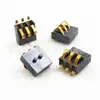 Conector de batería de litio horizontal de 3 pines, espaciado 2.5PH, altura 5.5h, con soporte de batería de columna BC-1-336, resorte
