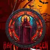 Apanhador de Sol de Acrílico de Halloween Aranha Abóbora Morcego Decoração de Jardim Pingente Atacado em Estoque