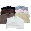 Doce Pequeno Super Macio! Camada Base Feminina Outono Novo Estilo Camiseta Infantil Manga Longa Top para Bebê Roupa Íntima Versátil