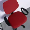 Funda de Silla de Oficina a Cuadros de Forro Polar Nueva Minimalista Moderna Transfronteriza Silla Giratoria para Computadora a Prueba de Polvo Fabricante Mayorista