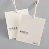 Etiquetas de Ropa, Etiquetas de Punto Universales, Etiquetas de Tarjeta con Patrón Yanni, Diseño Sin Logo, Personalización de Ropa para Mujer