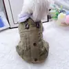 Abrigo de Algodón Grueso Cálido de Pana de Cuatro Patas para Gatos y Perros, Ropa para Mascotas para Animales de Cuatro Patas