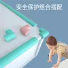 Tira anticolisión para niños, uso doméstico, sin adhesivo, tira protectora de esquina de mesa para bebé, pegatina de pared, cubierta suave para borde de mesa de bebé