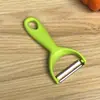Directo de Fábrica mango de plástico acero inoxidable rallador de melón pelador de frutas y verduras utensilio de cocina para el hogar