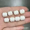 Decoración de Raíz de Astas de Porcelana Alta, Flor Orquídea Campana de Elefante, Cuentas Sueltas Estrella de Seis Puntas Accesorios DIY, Pulsera Colgante Tejida a Mano, Juguete Cultural