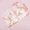 Venta caliente bolsa de embalaje autoadhesiva de dibujos animados bolsa para hornear galletas pulsera de copo de nieve pulsera bolsa para jabón hecho a mano máquina selladora de bolsas para joyería