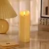 Velas Eletrônicas Podem Ser Controladas Remotamente para Simular Cabeças Brilhantes Balançantes Iluminação de Ambiente LED Performance de Casamento Hotel Restaurante Pano