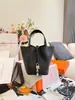 Estilo Nuevo Bolso Cruzado de Mano Pequeño Fresco Simple Versátil de Moda Bolso de Hombro Simple Bolso Cesta Bolso de Mano para Viajes Diarios Bolso Cubo