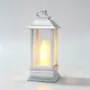 Venda Quente Transfronteiriça Lanterna Pequena Colorida Retrô Lâmpada de Vela Simulação LED Decoração de Mesa Festa de Natal Ano Novo Presente
