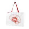 Bolsa Tejida de Mano, Bolso de Piel de Serpiente, Bolsa Gruesa para Regalo de Tienda de Ropa, Bolsa de Compras, Bolsa Tejida Colorida, Bolsa Ecológica