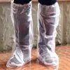 Cobre-sapatos Descartáveis à Prova d'Água, Cobre-botas Espessados para Isolamento Agrícola Anti-Poluição, Cobre-sapatos de Chuva Plásticos de Tubo Longo para Exterior