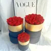 Flores Inmortales Hechas a Mano Transfronterizas, Rosas, Cubos Redondos de Abrazo, Regalos de Comercio Exterior, Regalos de San Valentín y Cumpleaños, Venta al por Mayor de Flores Reales