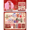 Novo Produto Conjunto de Papelaria para Exame de Admissão ao Ensino Médio Recompensa para Aluno Pequeno Presente Estojo para Lápis e Caneta de Papel Lembrança Atacado Presente de Aniversário Infantil