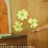 2026 Nueva Serie Amarillo Cálido Arreglos Florales Artificiales de Alta Calidad para Bodas para Salones de Bodas, Decoraciones Florales de Techo, Flores para Mesas de Banquetes de Bodas y Decoraciones de Bienvenida